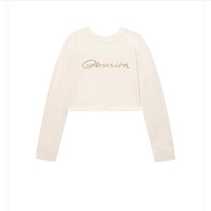 Bodied by Uchis Long Sleeve Crop Top